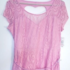 Lace Sweetheart Dress